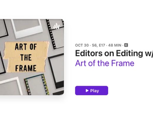 Art of the Frame Podcast: Editors on Editing with Kirk Baxter 1