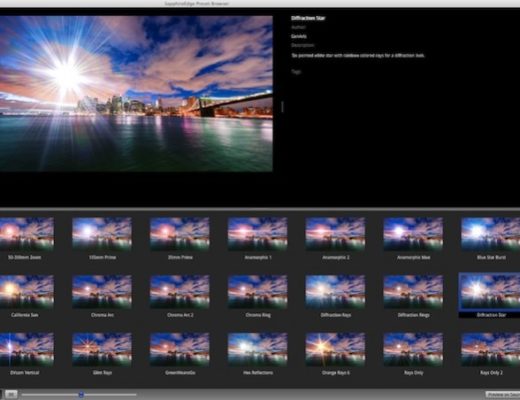 The Utility and Ease of Use for GenArts' Sapphire Edge 2