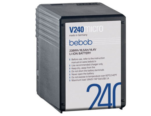 bebob at NAB 2024: new solutions for power supply on set