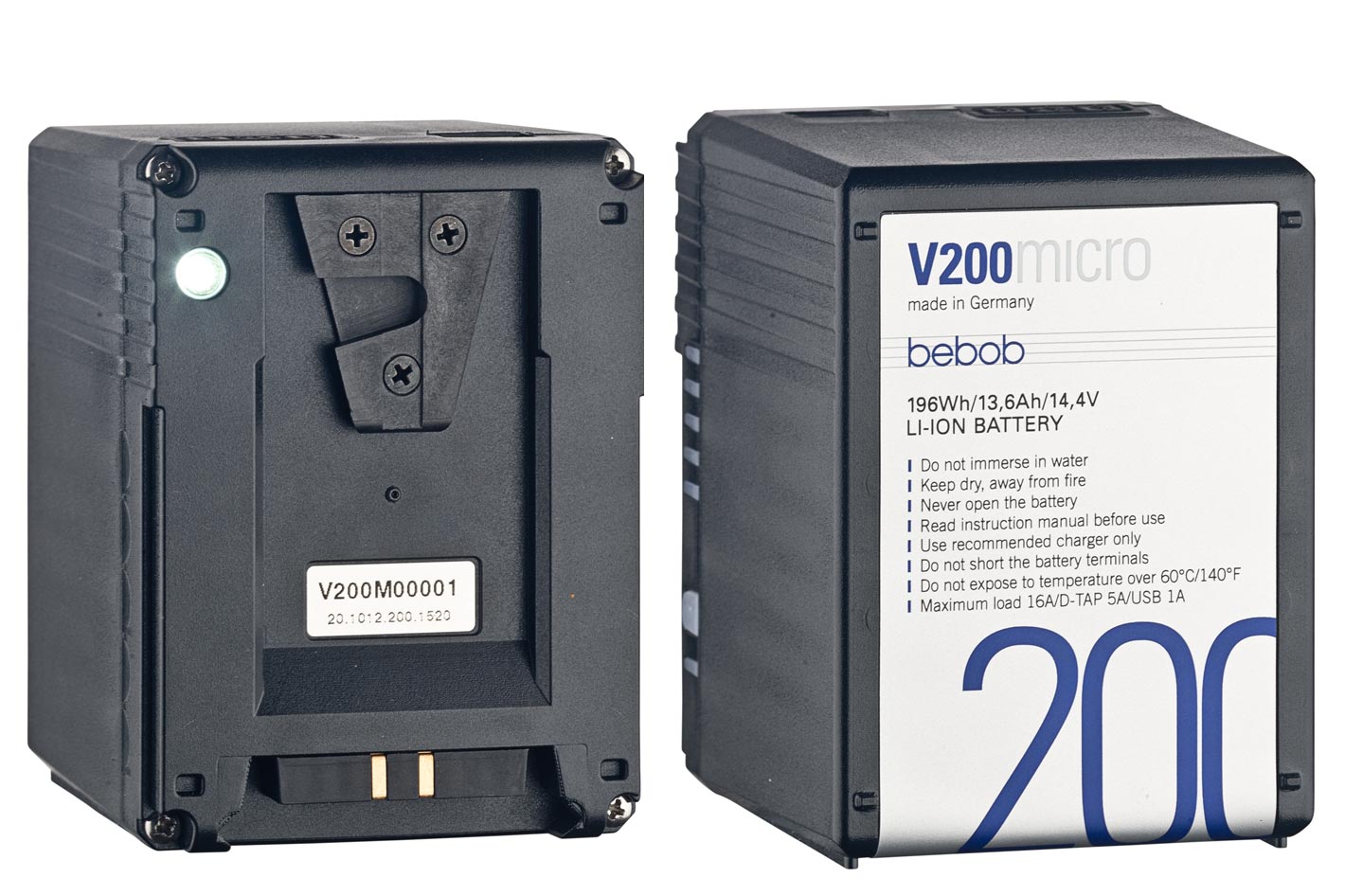 Micro monsters: new 200 Wh battery packs from bebob