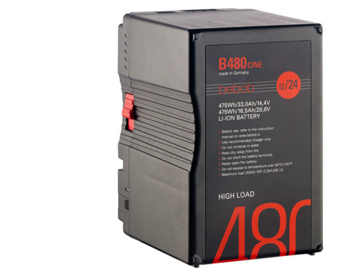 bebop B480cine: the most powerful B-mount battery