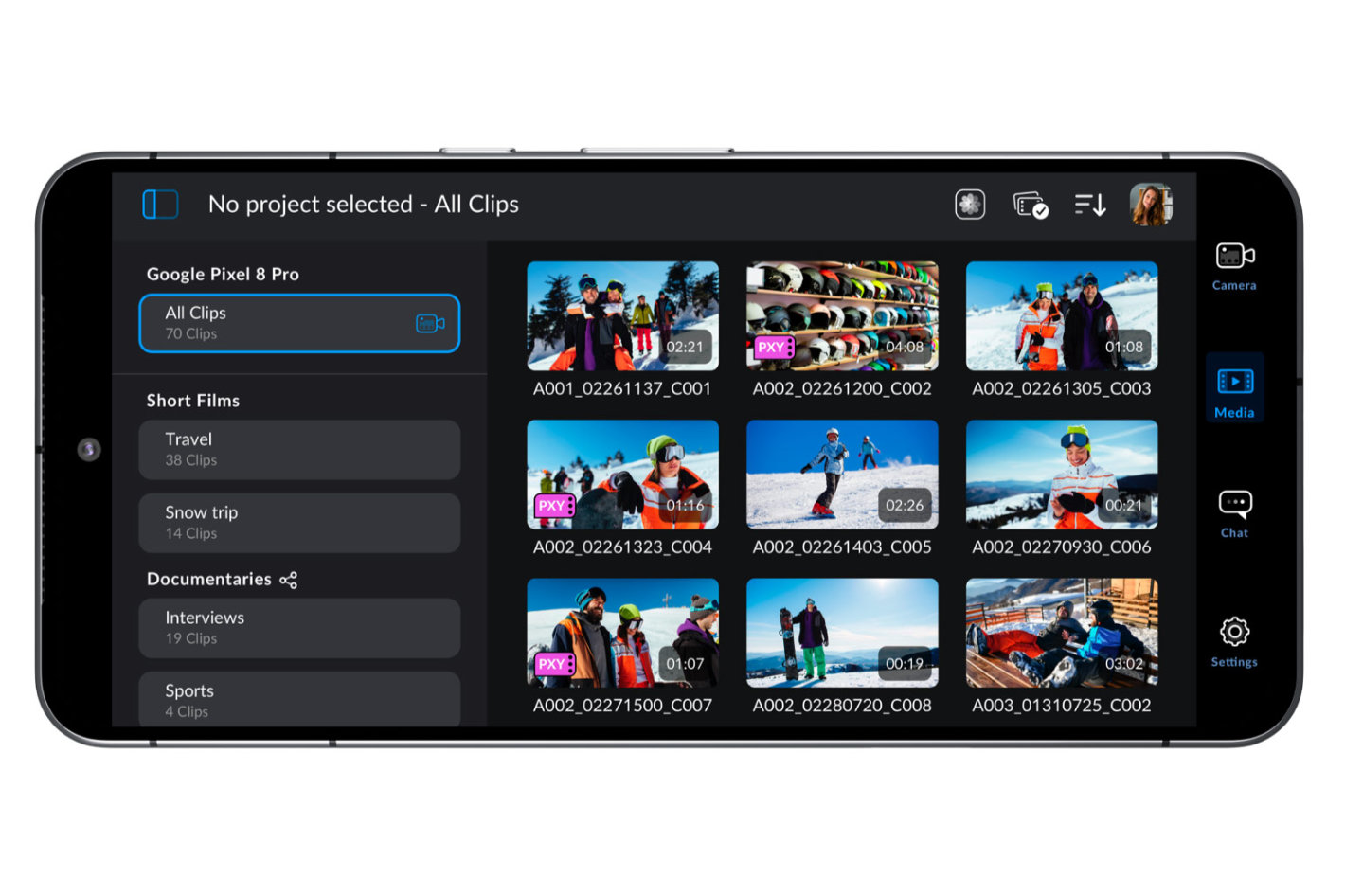 Blackmagic releases Blackmagic Camera for Android 2.0 11 Blackmagic releases Blackmagic Camera for Android 2.0
