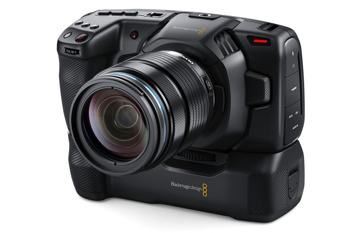 A battery grip for your BlackMagic Pocket Camera 4K