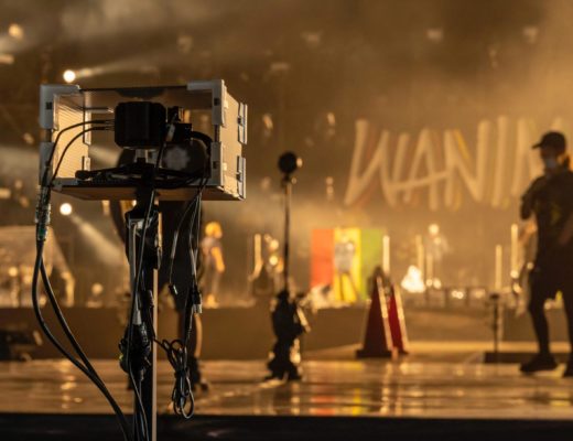 24 Blackmagic cameras used for a streamed concert