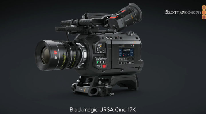 Blackmagic Design Ursa Cine 17K coming next