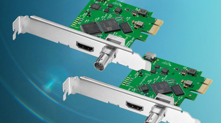New DeckLink Mini Monitor HD and Mini Recorder HD from Blackmagic