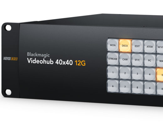 Blackmagic Videohub 12G: new models of the zero latency video routers