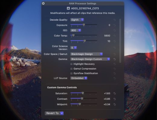 BRAW in FCP and beyond, with BRAW Toolbox v3.0 13