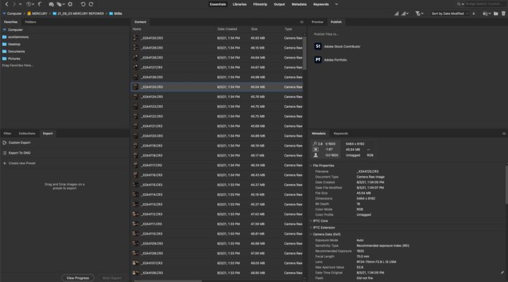Adobe Prelude is End of Life. Bridge still there. Kyno in limbo? 1