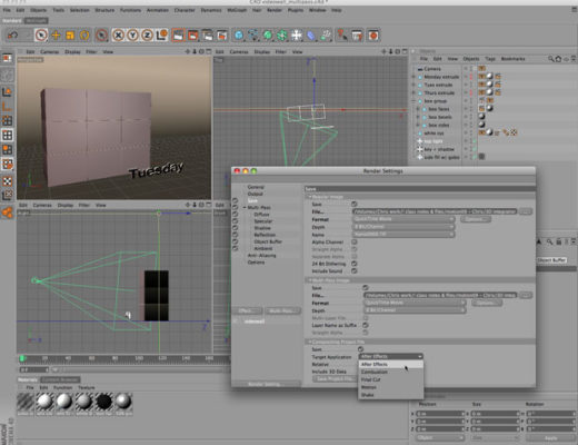 On lynda.com & Cineversity: CINEMA 4D + After Effects 2