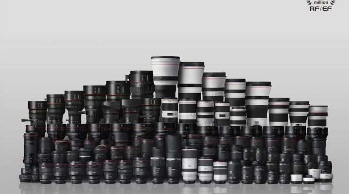 Canon’s milestone: 150 million RF and EF lenses produced