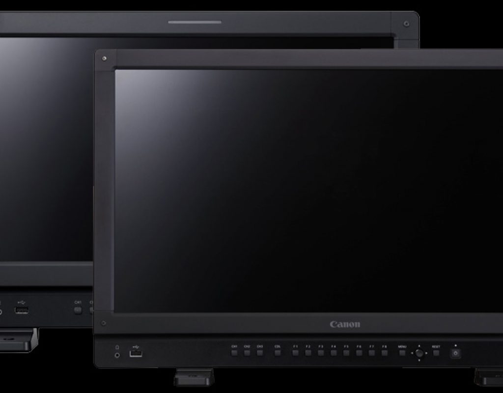 DP-V2421 and DP-V1711: new Canon 4K HDR monitors