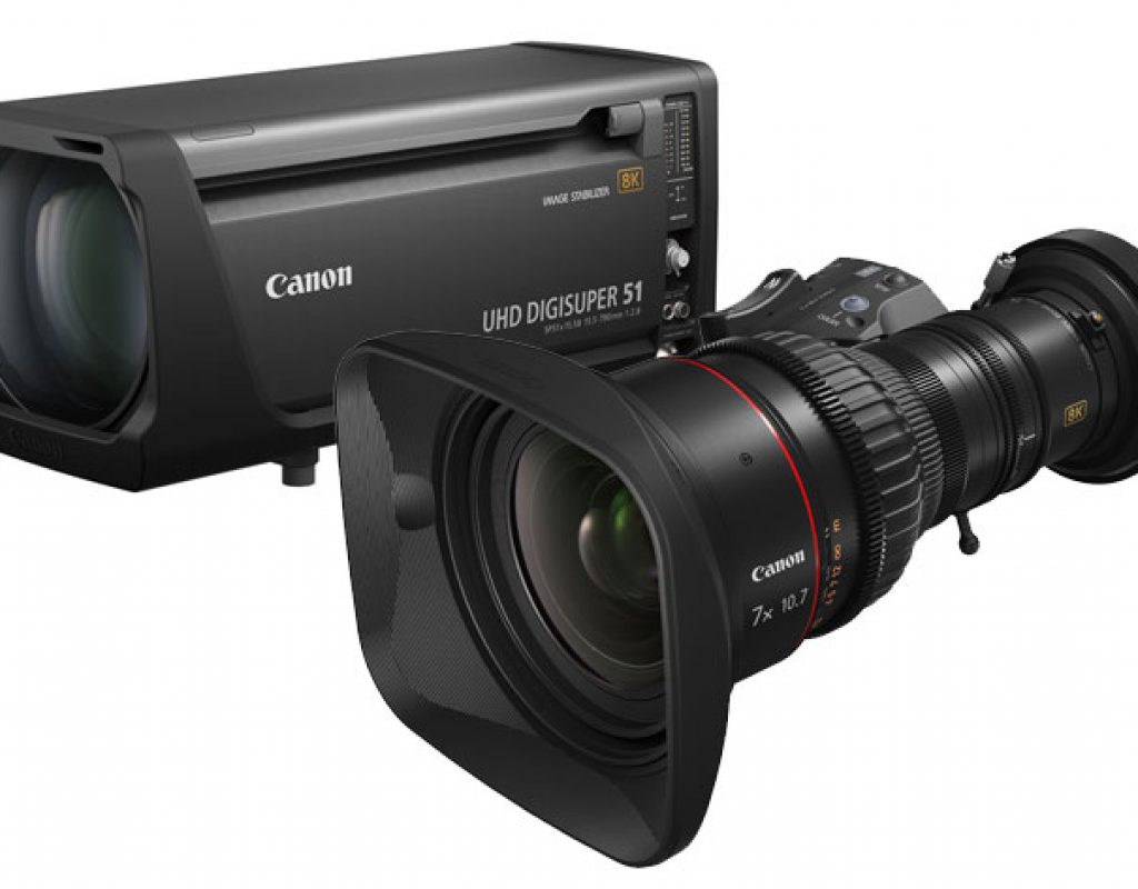 Canon’s first 8K broadcast zoom lenses for 1.25-inch sensor cameras