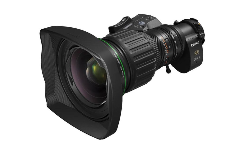 Canon CJ20ex5B: a flexible hybrid concept BCTV zoom lens