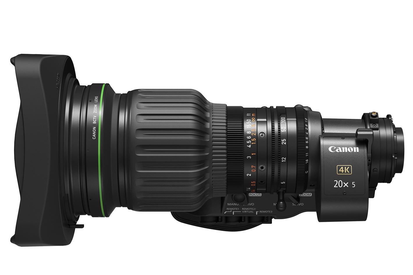 Canon CJ20ex5B: a flexible hybrid concept BCTV zoom lens