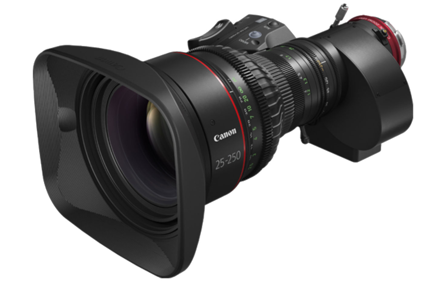 Two Canon CINE-SERVO lenses get full-manual operation