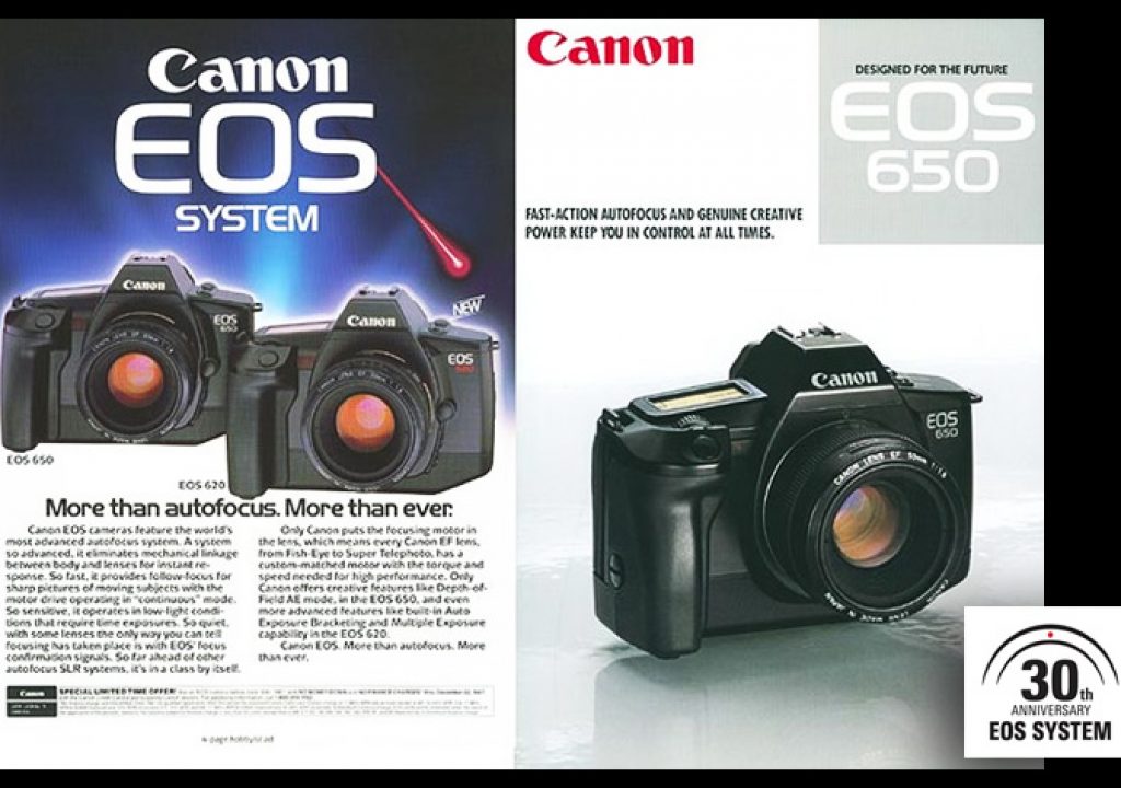 Canon: 30 years of EOS system