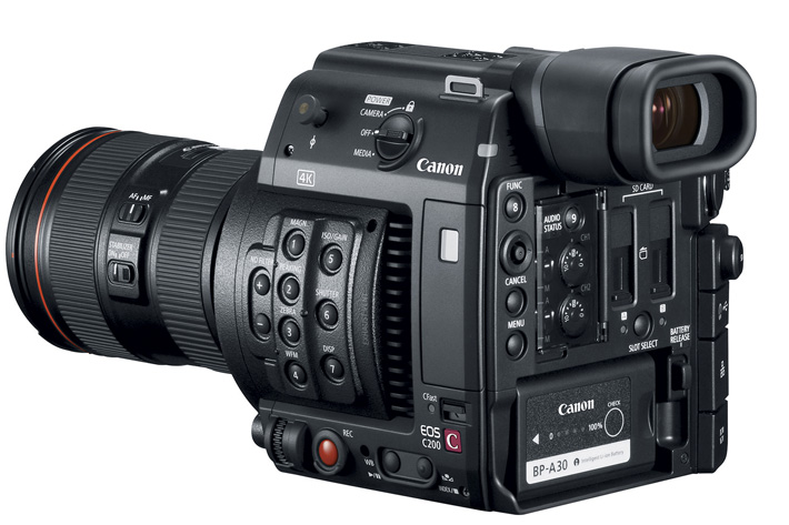 Canon: a new RAW for the EOS C200