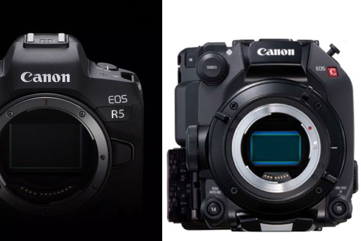 EOS R5: ready for high-end production, works well with Canon EOS C300 Mark III 13 Canon EOS R5: ready for high-end production, works well with EOS C300 Mark III