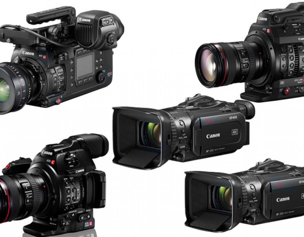 Canon upgrades six professional video cameras