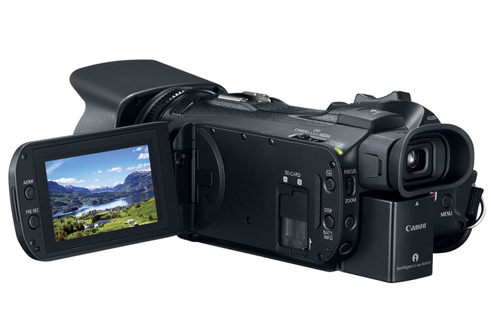 VIXIA HF G50: the first G-series camcorder to feature 4K 30P