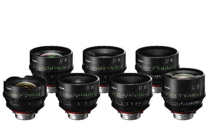 Canon Sumire Prime: seven cinematography lenses with PL/EF mount