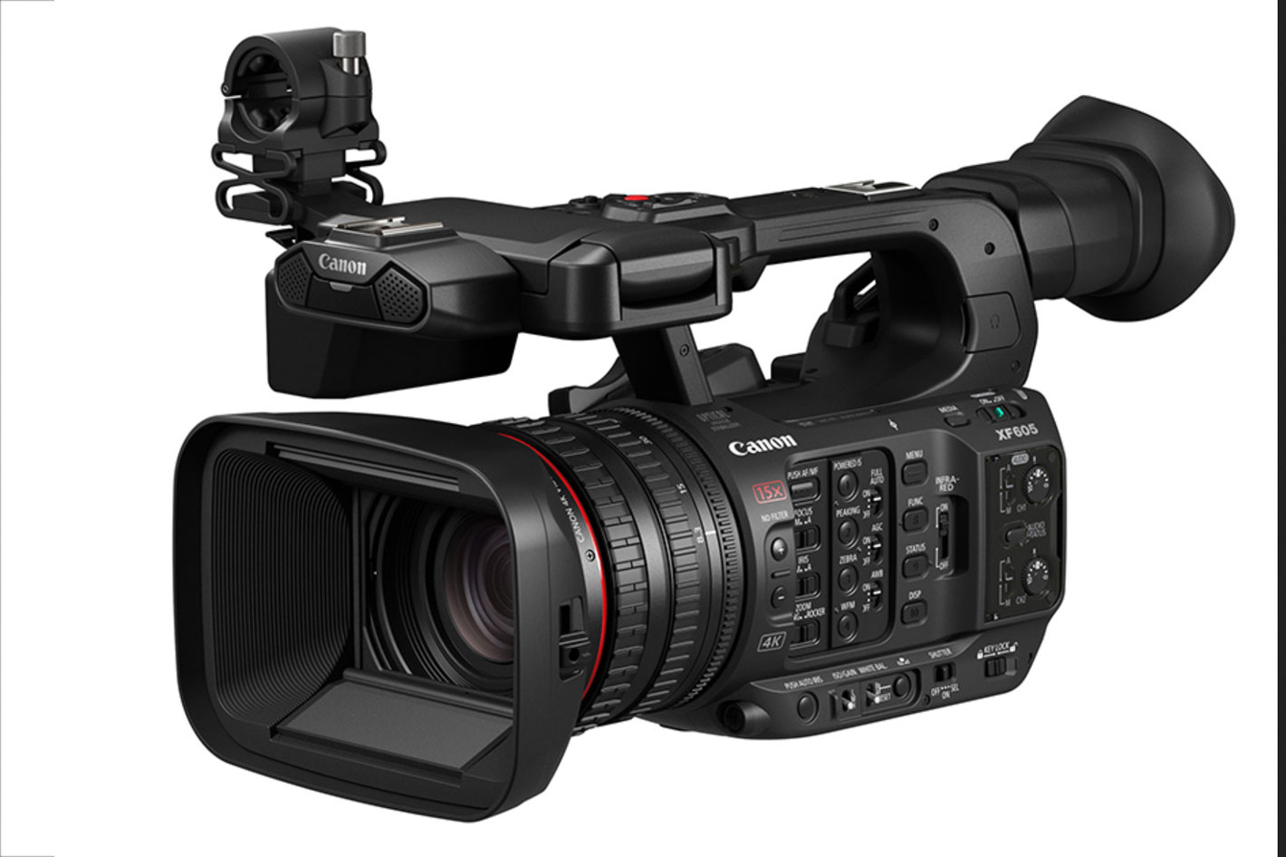 Canon’s new XF605 4K camcorder and broadcast zoom lens