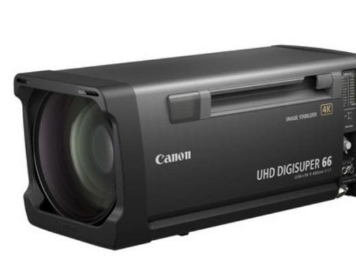 Canon new broadcast lens, the UHD-DIGISUPER 66