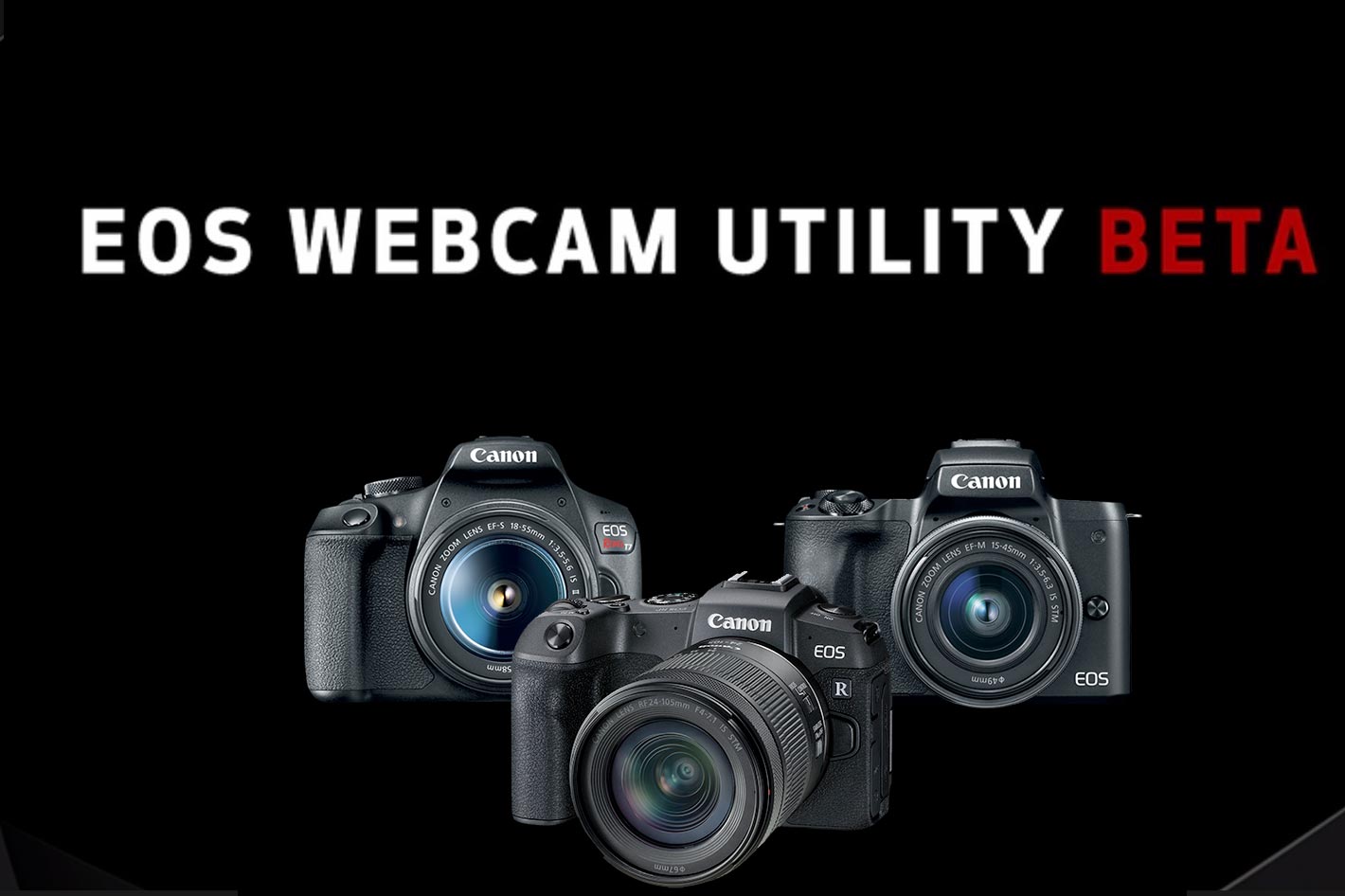 The EOS Webcam Utility Beta software for Mac has arrived!