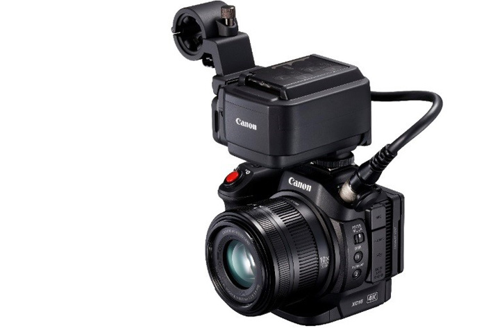 Canon XC15 with Dual XLR inputs and 24p