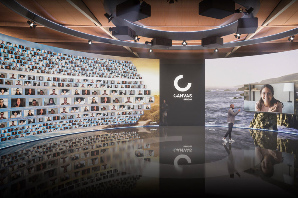 Immersive Design Studios creates studio for virtual and hybrid events