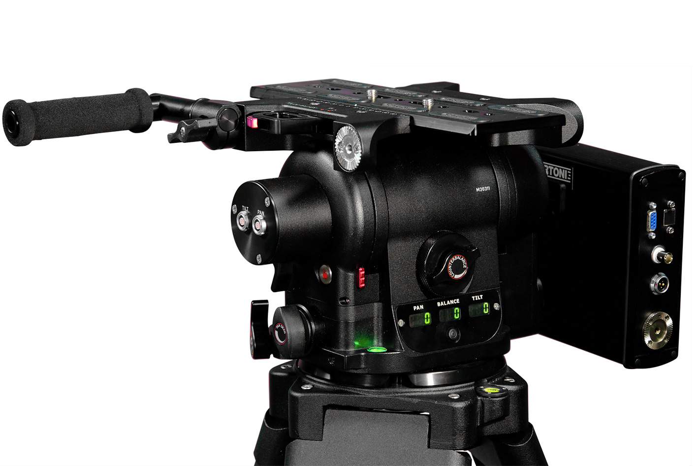 Cartoni: new encoded professional fluid heads at IBC2022