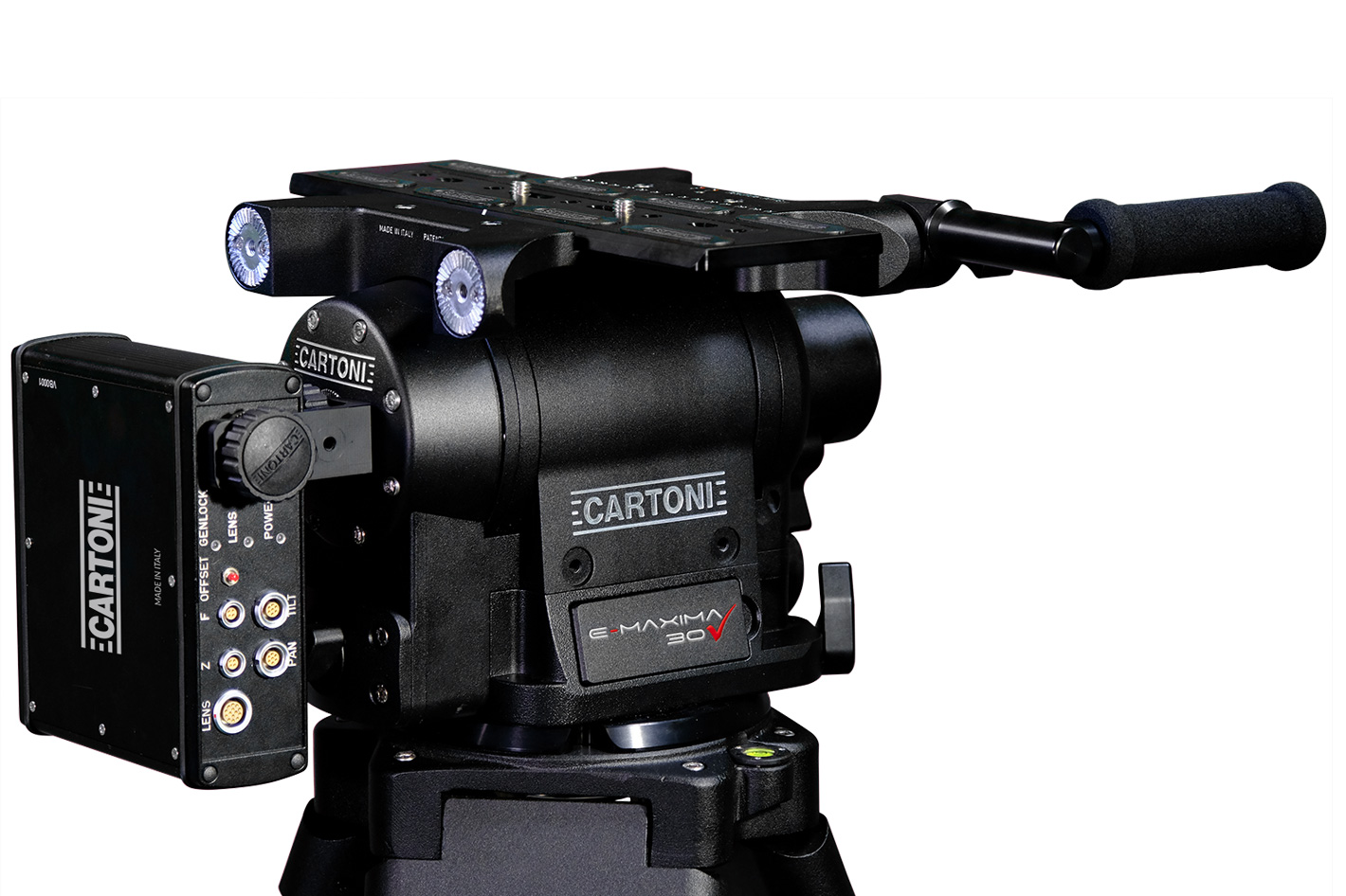 Cartoni: new encoded professional fluid heads at IBC2022