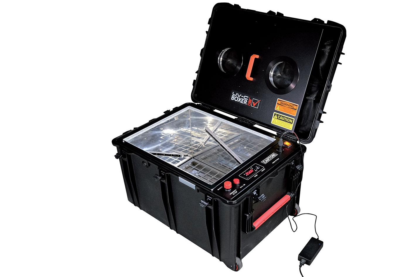 New portable Cartoni UV-C LED Boxer destroys COVID-19 in 5 minutes