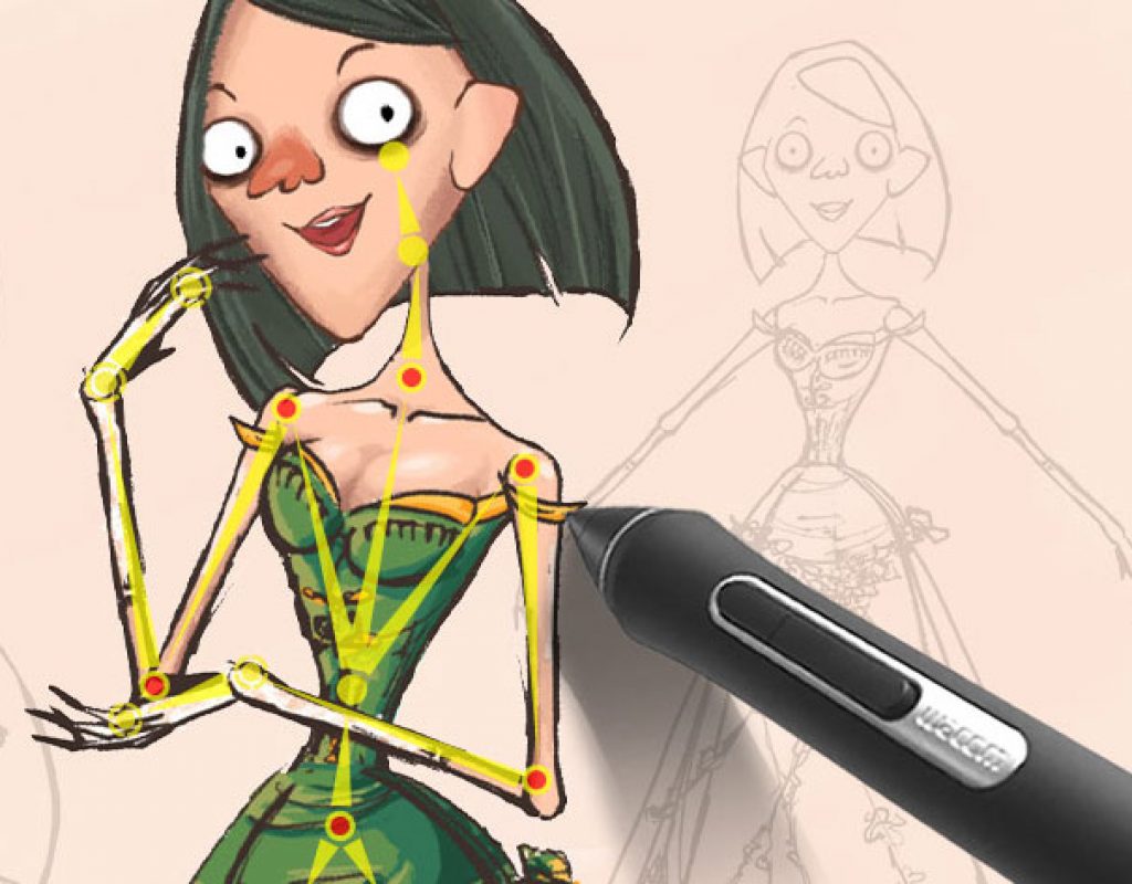 Cartoon Animator now works with popular PSD tools and Wacom tablets 3