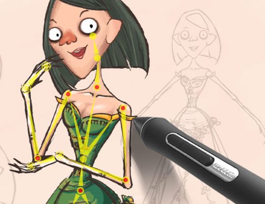 Cartoon Animator now works with popular PSD tools and Wacom tablets 9