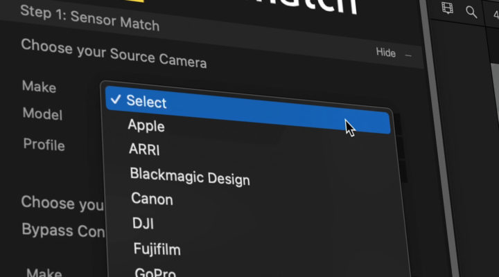 FilmConvert’s CineMatch now available for Final Cut Pro