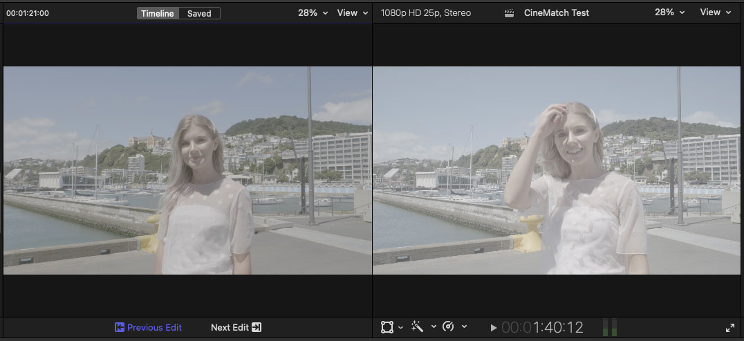 FilmConvert’s CineMatch now available for Final Cut Pro