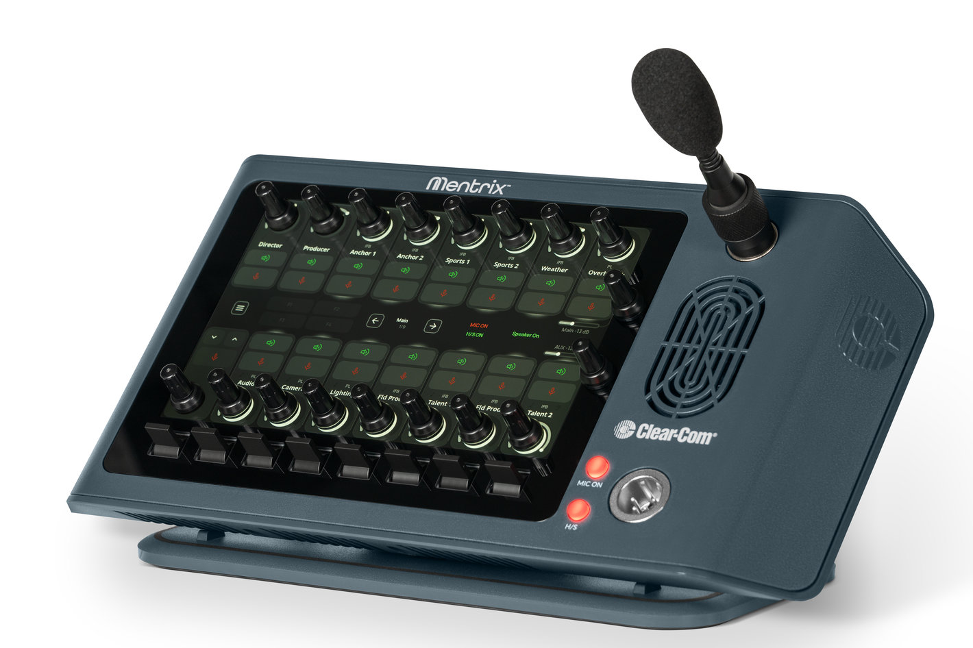 Clear-Com debuts Mentrix Flex panel at NAB Show New York