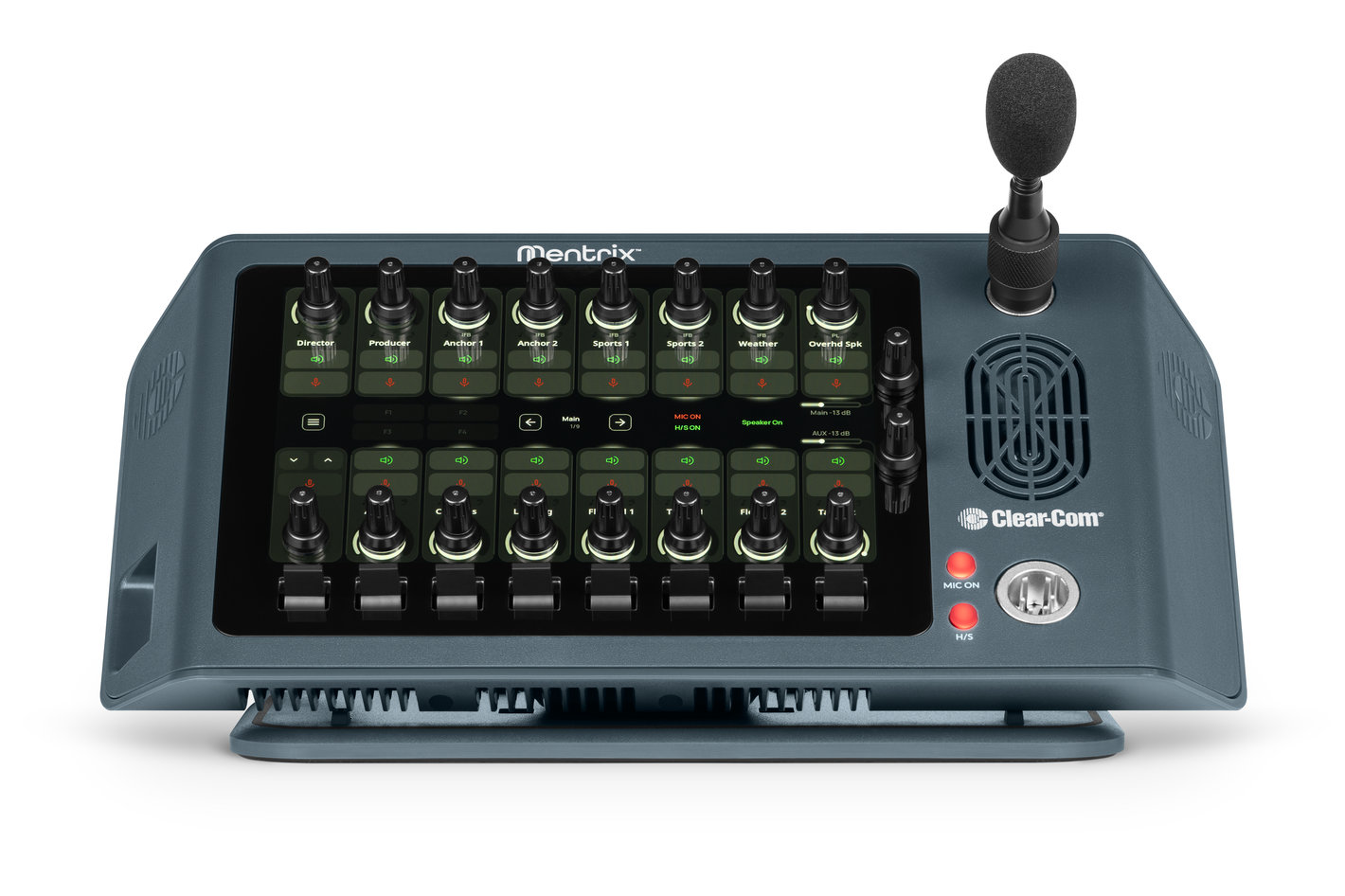 Clear-Com debuts Mentrix Flex panel at NAB Show New York