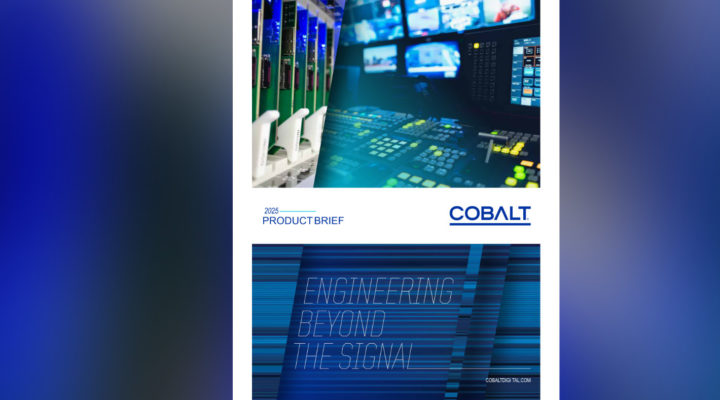 COBALT ARIA audio monitoring at NAB Show NY