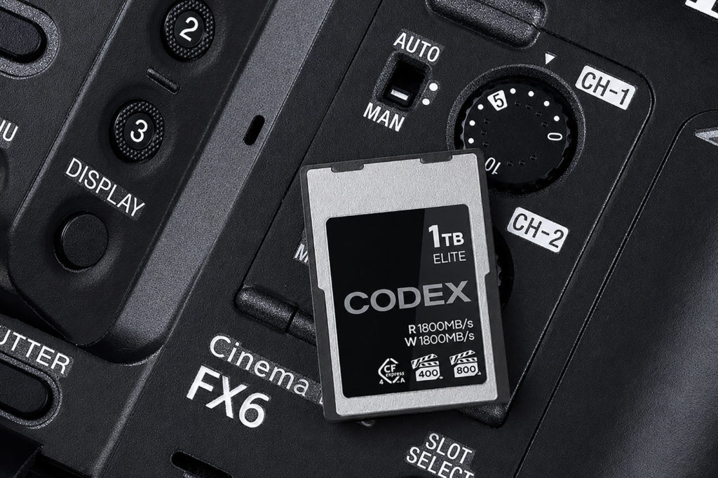 CODEX launches new CFexpress media range for professional creators