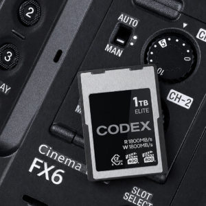 CODEX launches new CFexpress media range for professional creators