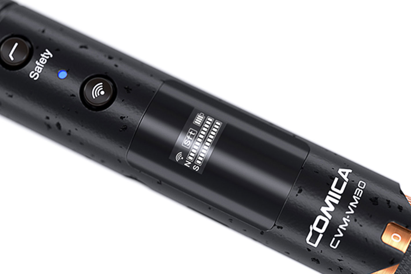 Comica CVM-VM30: a new wireless shotgun microphone