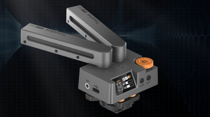 Comica Traxshot: a transformable microphone