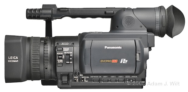 Review: Panasonic AG-HPX170P 1/3", 3CCD P2 Camcorder 56