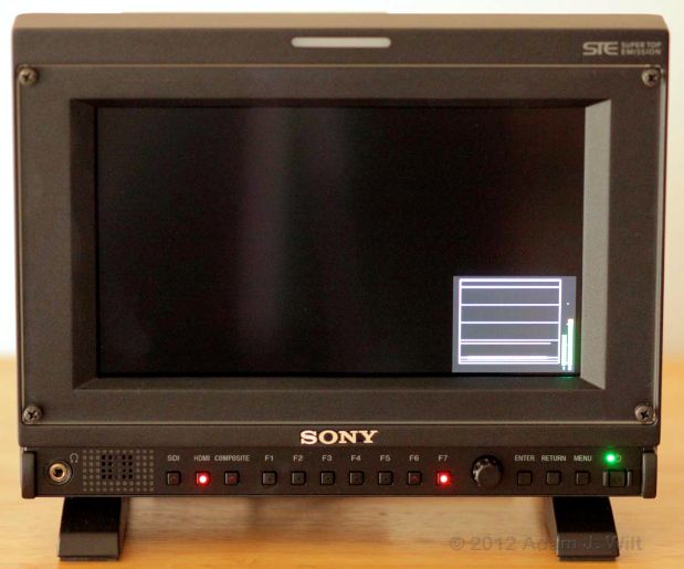 Quick Look: Sony PVM-740 OLED Display 55