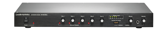 Cure audio spill in multi-mic situations with an AT-MX351a automatic mixer 15