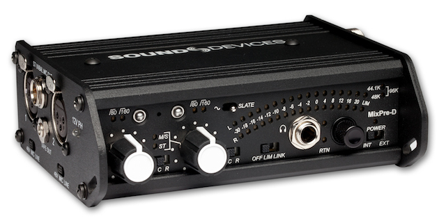 Sound Devices MixPre-D mixer/preamp/A-to-D converter