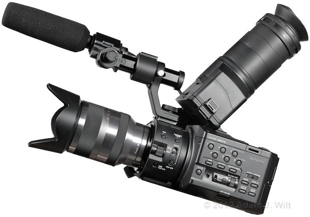 Review: Sony NEX-FS100 "Super35" LSS AVCHD Camcorder 160